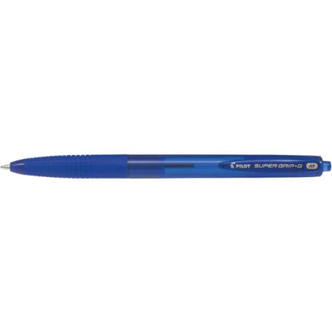 Penna a sfera a scatto Pilot Super Grip G punta M blu 1615